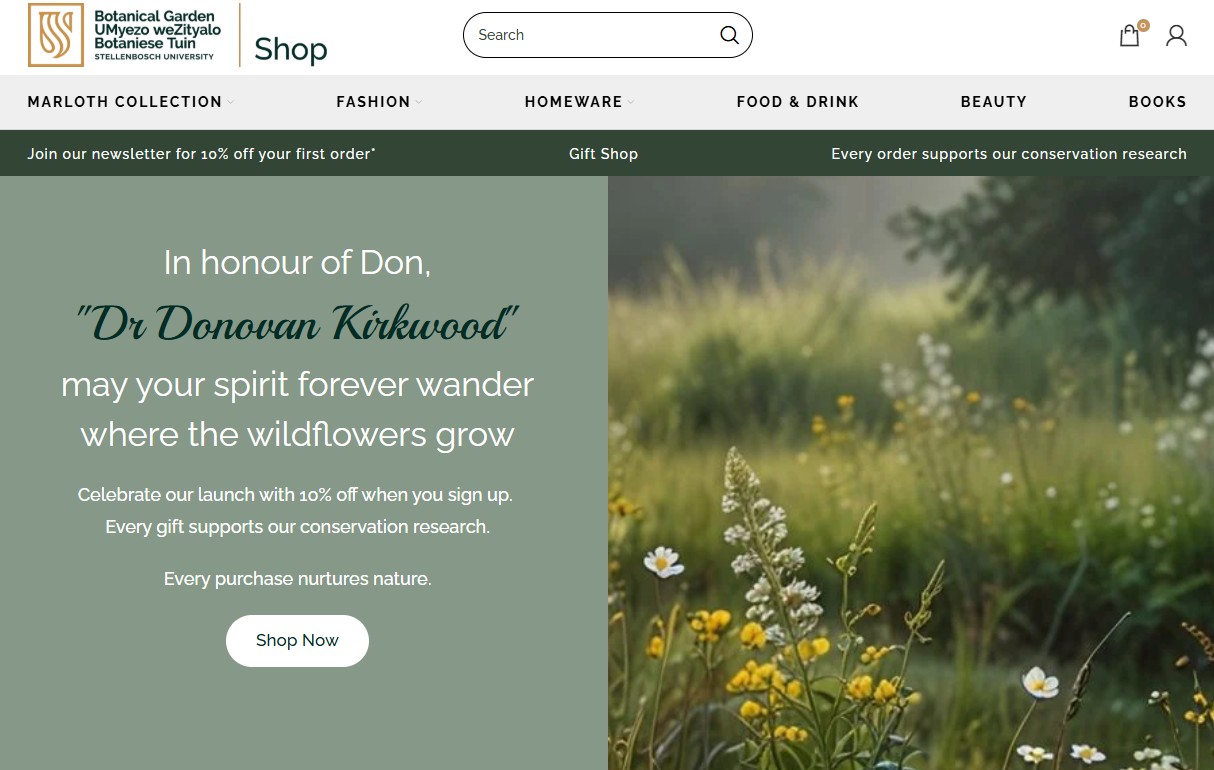 SUBG Gift Shop New Website